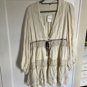 Free people babydoll dress nwt